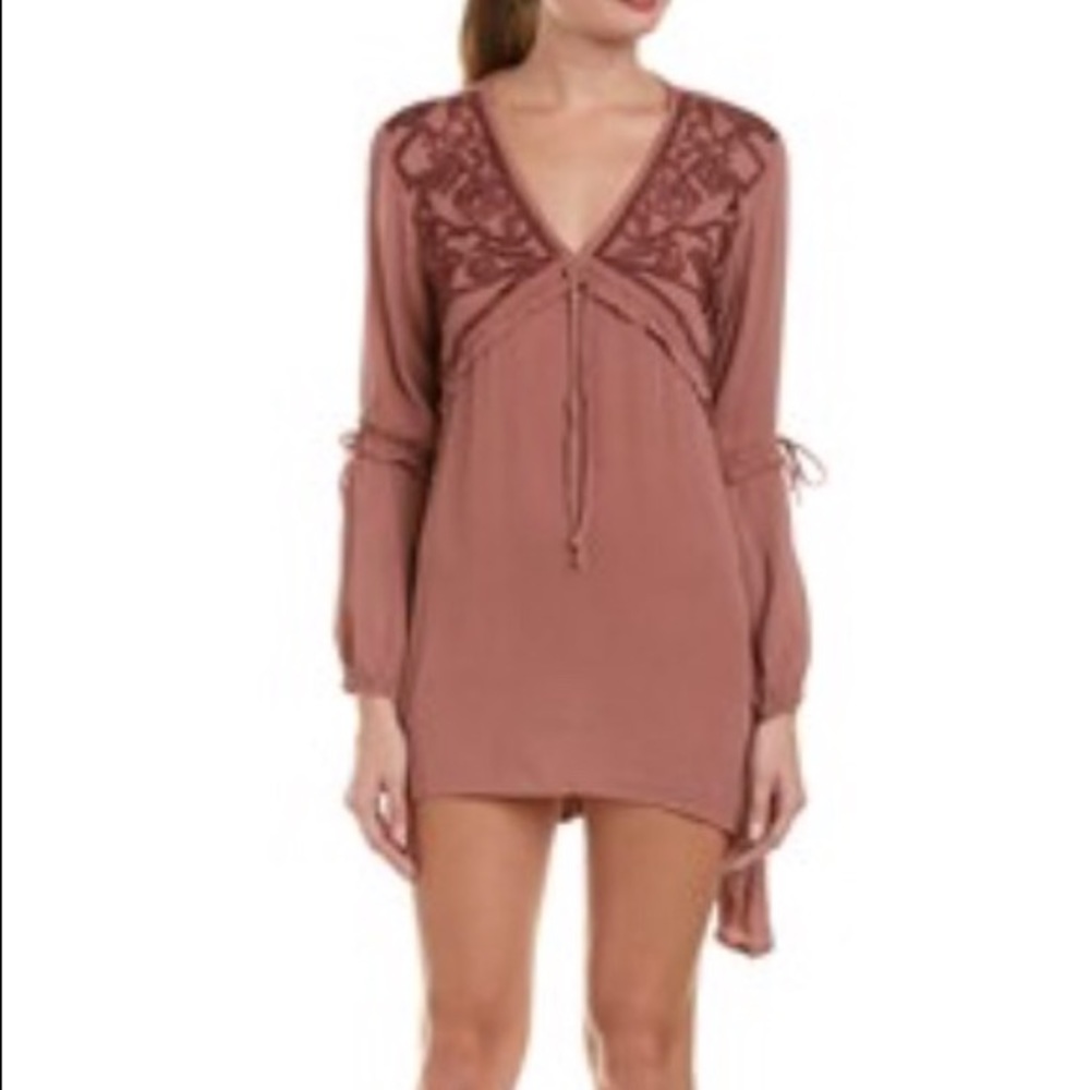 Vintage Havana Embroidered Dress